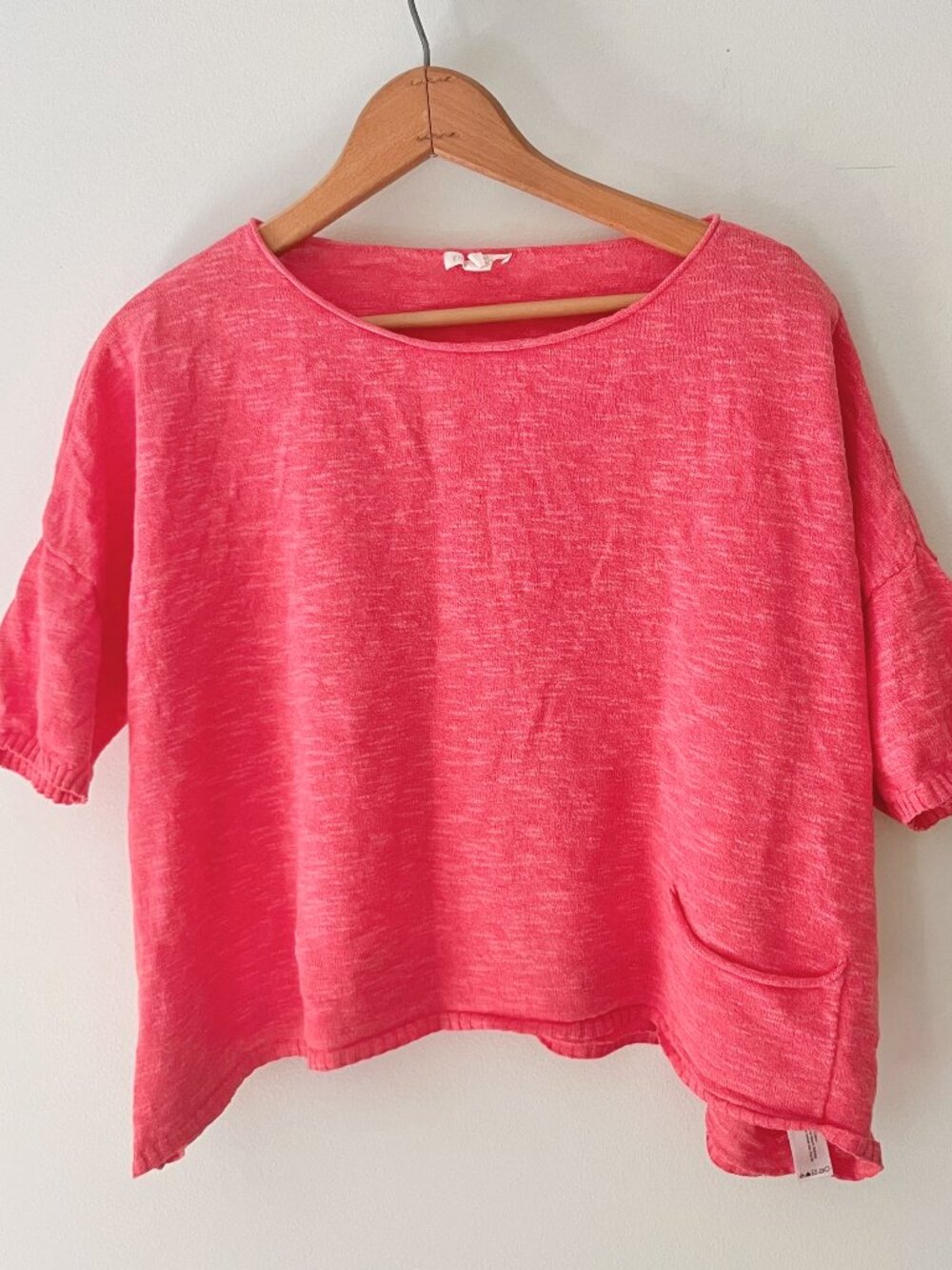 Eileen Fisher Organic Linen/Cotton Blend Knit Top